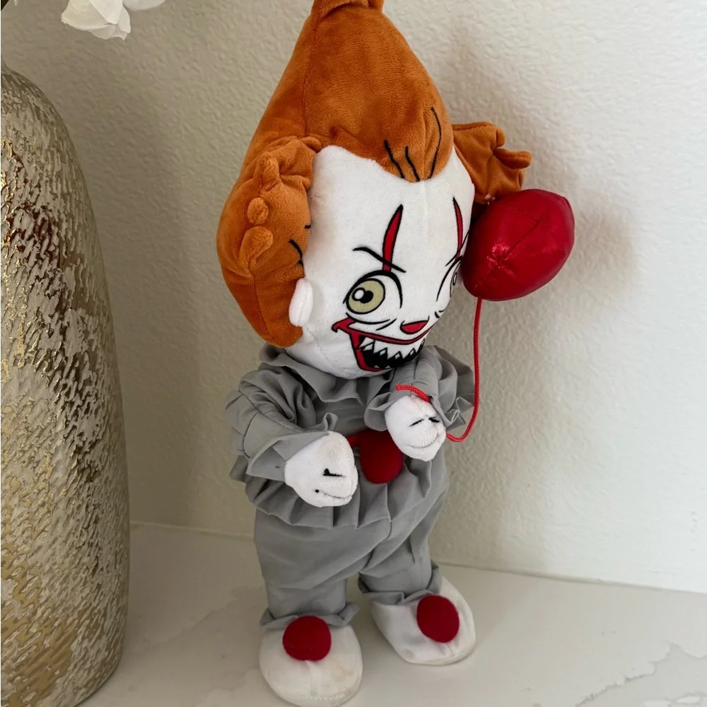 Cosplay/Halloween Pennywise the Dancing Clown Plush.  Watch video